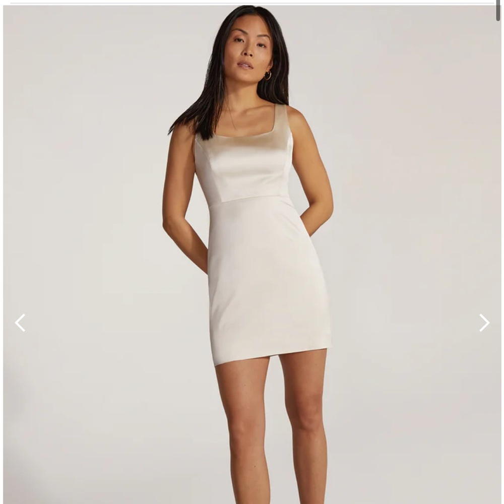 Favorite Daughter Satin Break Up Dress